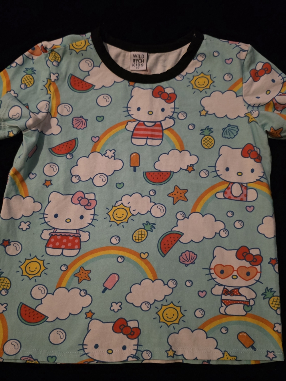 Hello Kitty Rainbow Summer Kids Tee